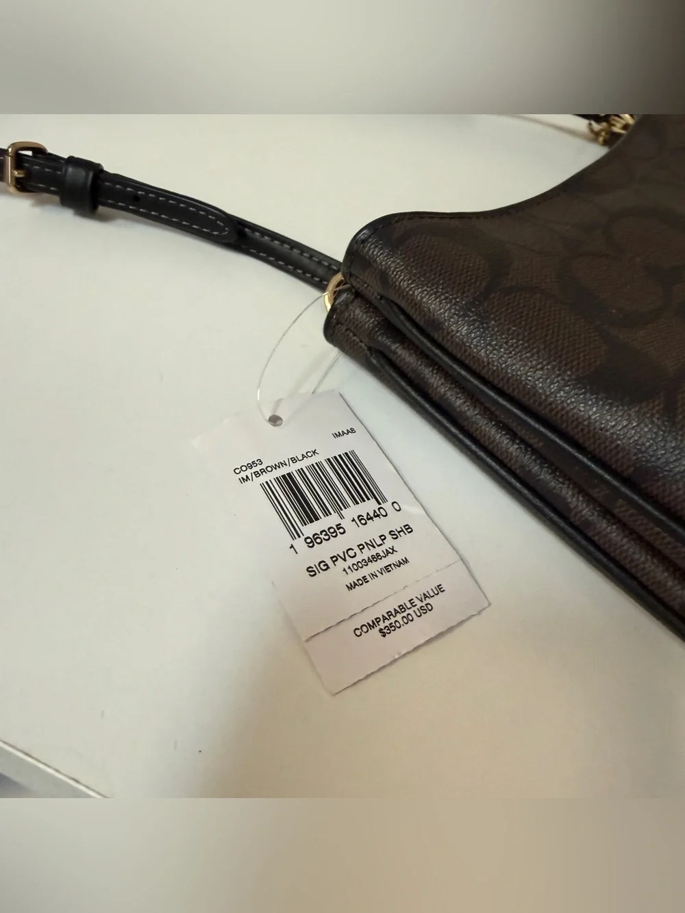 Coach CO953 SIG PVC PNLP SHB